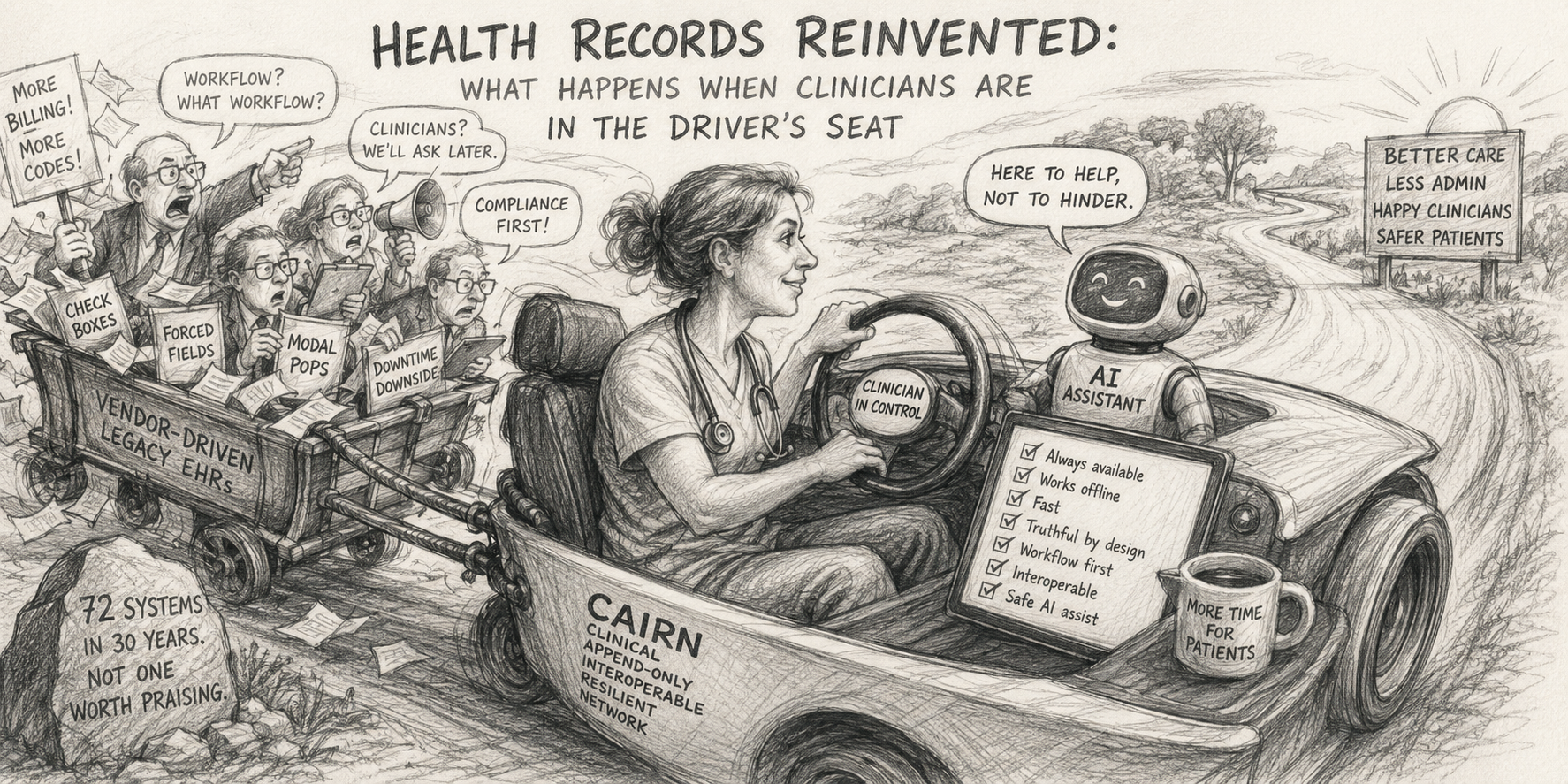 Health Records Reinvented: what happens when clinicians are in the driver's seat
